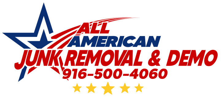 All American Junk Removal and Demo official logo